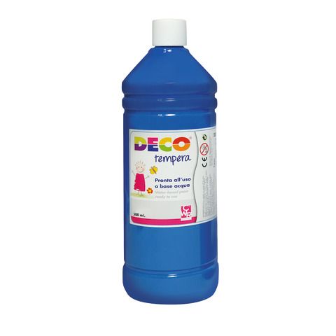 CWR TEMPERA FLACONE 500ML BLU CYAN