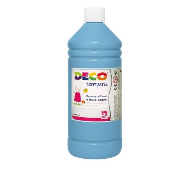 CWR TEMPERA FLACONE 500ML BLU PASTEL