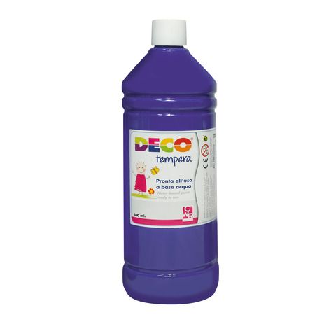 CWR TEMPERA FLACONE 500ML OLTREMARE