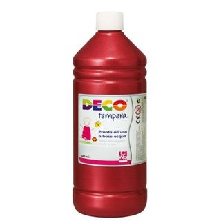 CWR TEMPERA FLACONE 500ML ROSSO METAL
