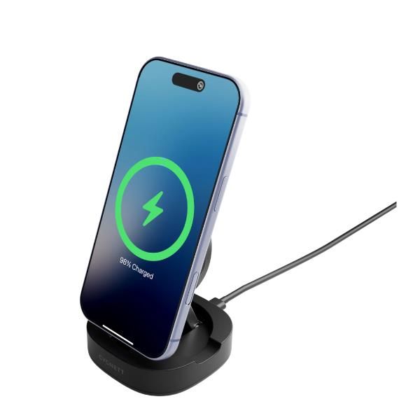 CYGNETT QI2.0 SINGLE WIRELESS CHARGER - BK
