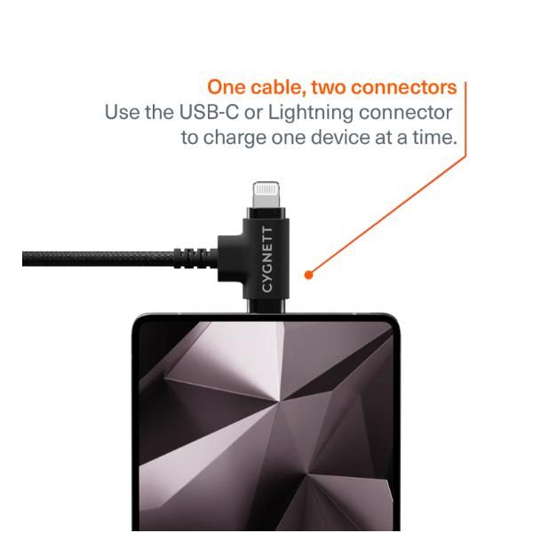 CYGNETT UNITE T-TYPE USB-C 1M BLACK