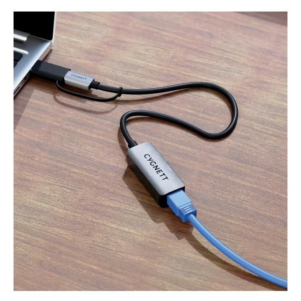 CYGNETT USB-C TO 2.5GBPS ETHERNET ADAPT