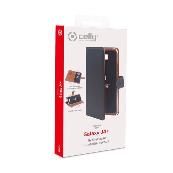 Celly Wally WALLY788 - Flip cover per cellulare - plastica, finta pelle - per S…