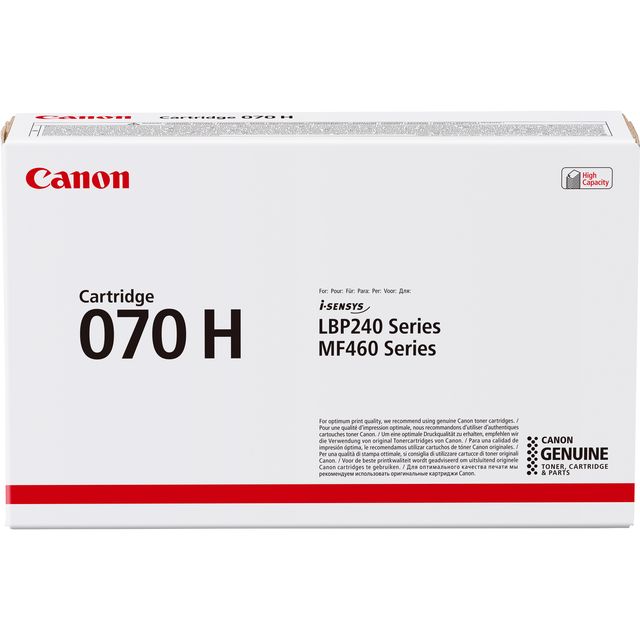 Canon 070H - Alta capienza - nero - originale - cartuccia toner - per i-SENSYS …