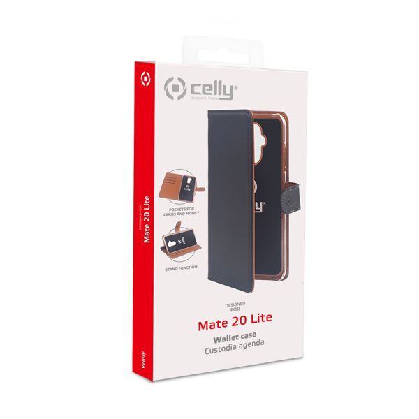 Celly Wally WALLY793 - Flip cover per cellulare - plastica, similpelle - per Hu…