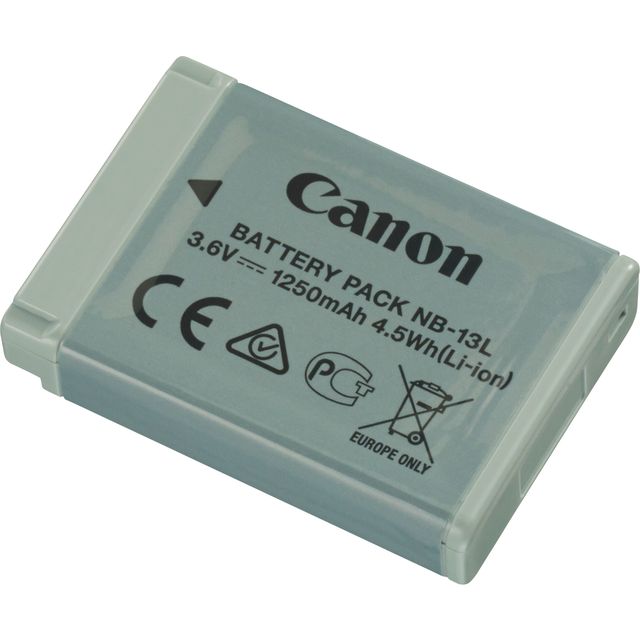Canon Battery Pack NB-13L - Batteria - Li-Ion - 1250 mAh - per PowerShot G1, G5…