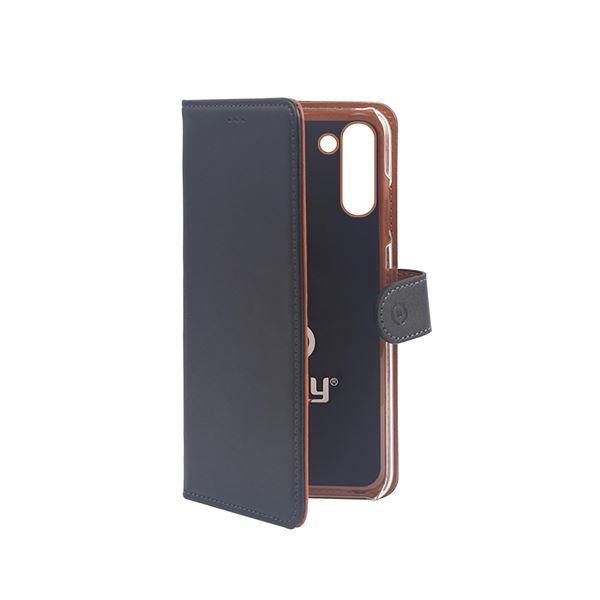 Celly Wally WALLY874 - Flip cover per cellulare - plastica, finta pelle - nero …