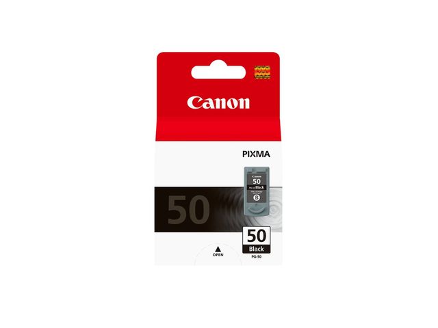 Canon Cartuccia d'inchiostro nero a resa elevata PG-50 BK