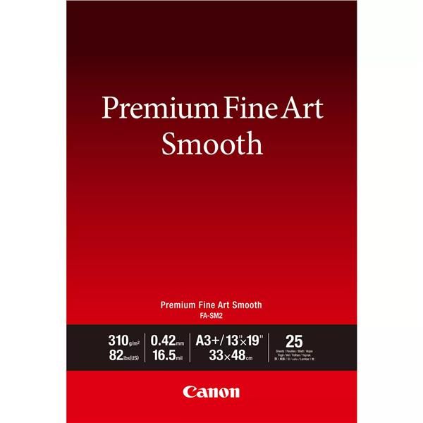 Canon Premium Fine Art Smooth FA-SM2 - Liscia - 16,5 mil - A3 Plus (330,2 x 482…