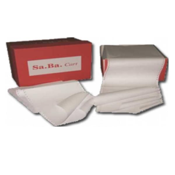 Carta modulo continuo 24X11X3 53gr (750fg) LF Piste Staccabili