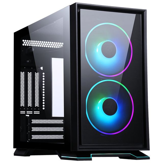 Case GALAXY 2Q - ITX Mini Tower- 2x12cm ARGB fan- 2xUSB3- 2x Front Panel- Side …