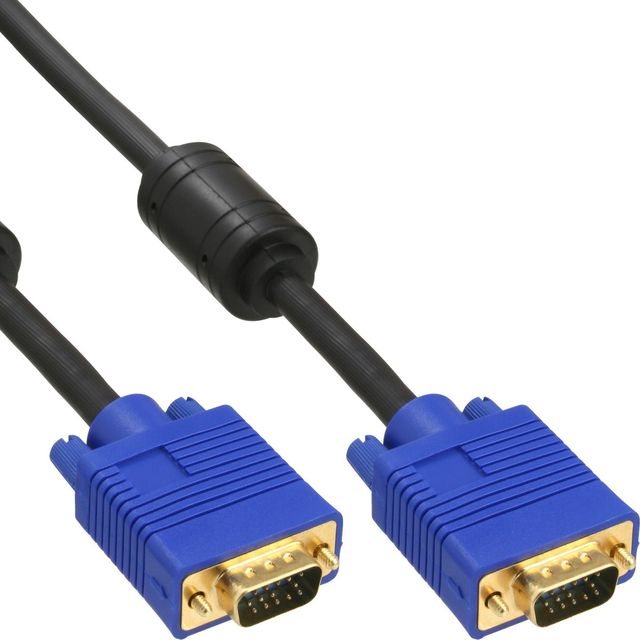Cavo Monitor S-VGA 15poli M/M Schermato PC99 - 5m