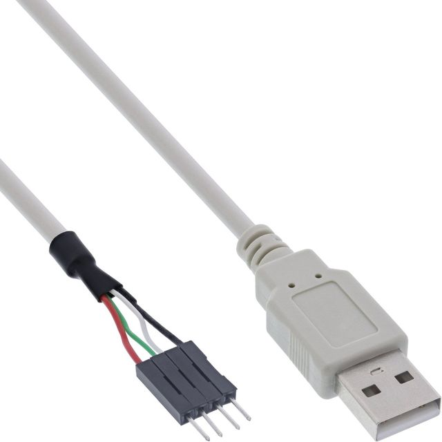 Cavo USB 2.0 Interno/Esterno a 4 Pin Femmina - 40cm