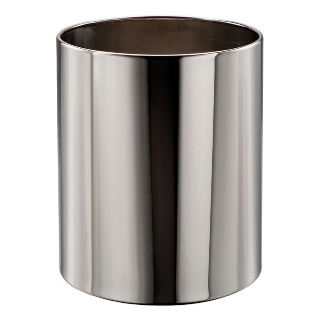 Cestino gettacarte Getsi - diametro 23 cm - H 28 cm - 12,5 L - inox brillante -…