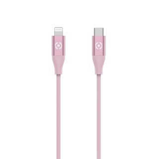 Celly - Cavo Lightning - USB-C maschio a Lightning maschio - 1.5 m - rosa - USB…