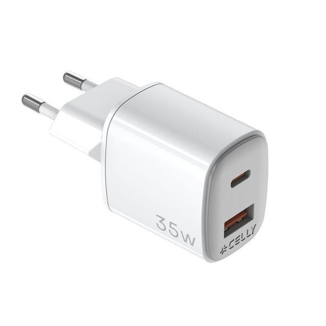 Celly 35W GaN Wall Charger UPTC COLLECTION