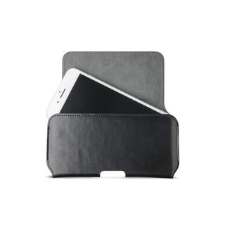 Celly Belt pro XL - Borsa tracolla per cellulare - similpelle - nero
