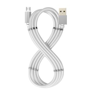 Celly Cablemag - Cavo USB - Micro-USB Tipo B (M) a USB (M) - 2.4 A - 1 m - bian…