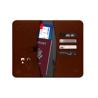 Celly Duomo Passport - Astuccio per carte/documenti di viaggio - similpelle - m…