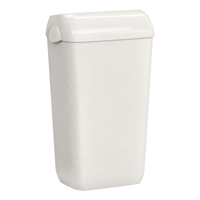 Cestino gettacarte Woodplastic - con coperchio - 225 x 335 x 545 mm - 23 L - bi…