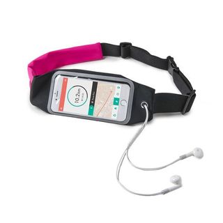 Celly RunBelt Duo XL - Marsupio per cellulare - rosa - 5"