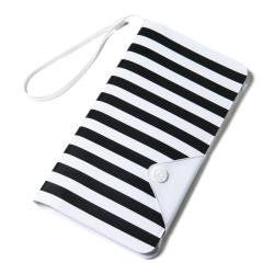 Celly SPLASHWALLETWH - Flip cover per cellulare - nero, bianco, trasparente