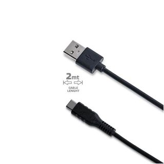 Celly USB-C2M - Cavo USB - USB-C (M) Reversibile a USB (M) - 2 m