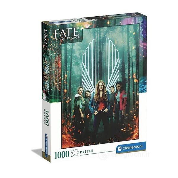 Clementoni - Fate: The Winx Saga - puzzle - 1000 pezzi