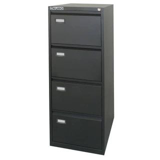 Classificatore Kubo - per cartelle sospese - 4 cassetti - 46 x 62 x 132 cm - ne…