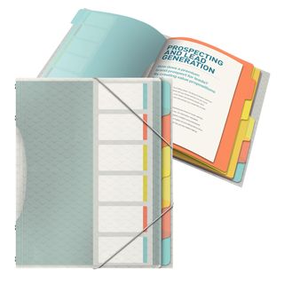 Classificatore colour'lce - 6 divisori - dorso 2 cm - 26,6x32 cm - multicolore …