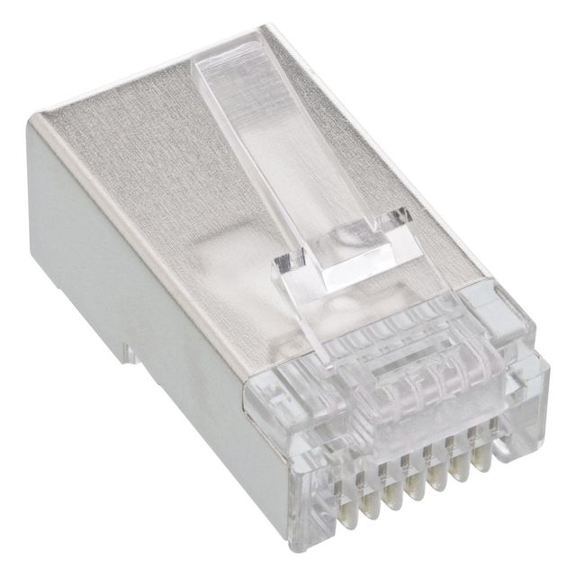 Connettore Crimpare RJ45 Plug AWG24 - 10 Pezzi