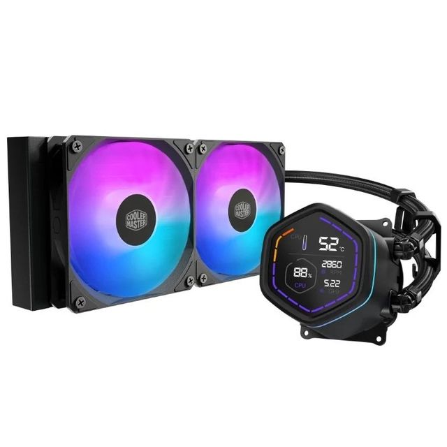 Cooler Master MasterLiquid Core Nex Digital ARGB AIO - Nero - 240 mm