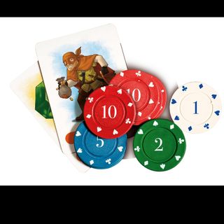 Clementoni - Edizione deluxe Mercante in fiera - gioco da tavola