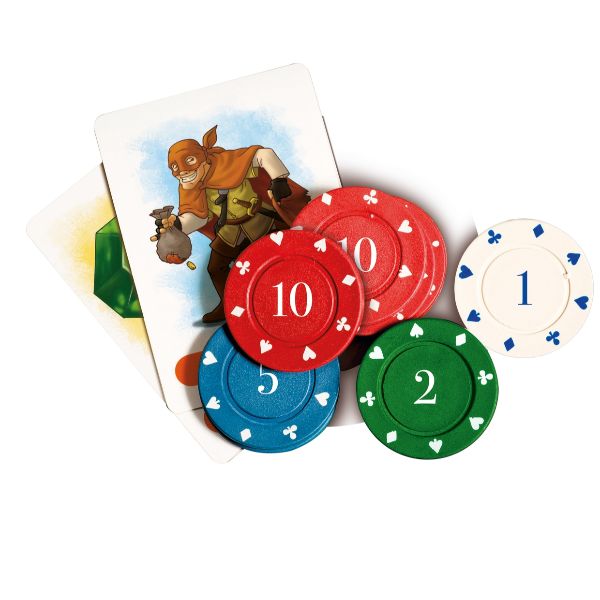 Clementoni - Edizione deluxe Mercante in fiera - gioco da tavola