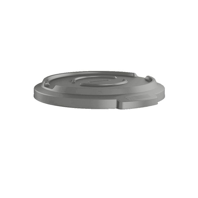 Coperchio per pattumiera Titan 120 lt Rotho grigio F600095