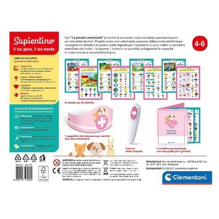 Clementoni Sapientino - The Little Vet - gioco educativo