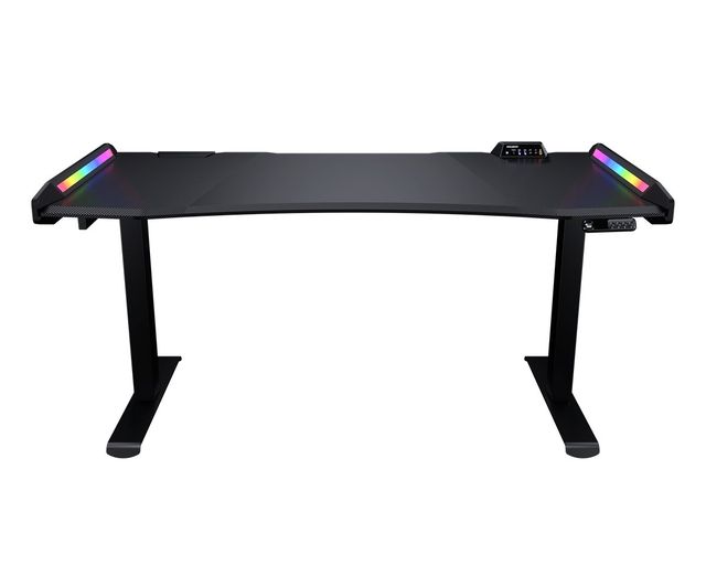 Cougar E-Mars Gaming Desk RGB, Regolazione Elettrica Altezza - Nero