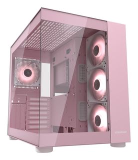 Cougar FV150 RGB, Mid-Tower, Vetro Temperato - Rosa