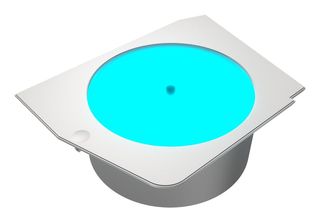 Cougar FV270 Piattaforma Rotante Luminosa - Bianco