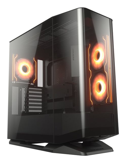 Cougar FV270, Mid-Tower, Vetro Temperato, RGB - Nero