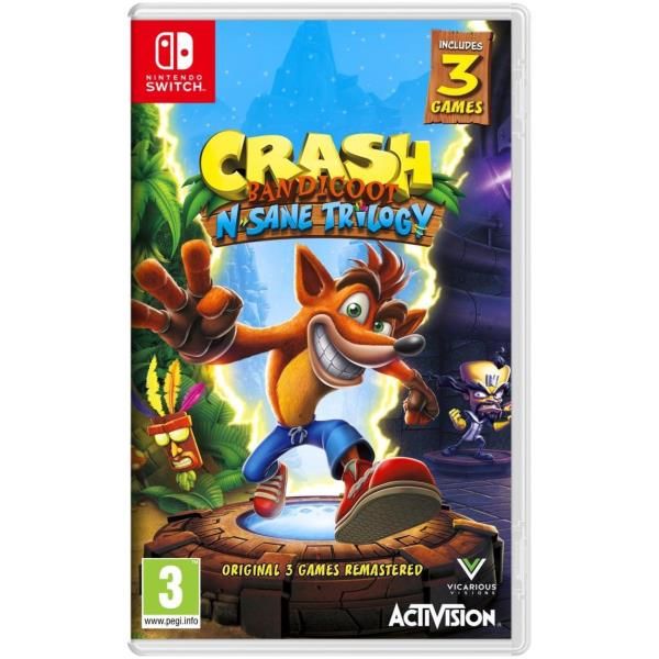Crash Bandicoot N. Sane Trilogy - Nintendo Switch - Italiano
