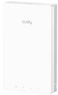 Cudy AX3000 Gigabit Wall-Plate Wi-Fi 6 Access 2976 Mbit/s Bianco Supporto Power…