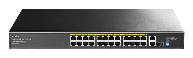 Cudy FS1026PS1 switch di rete Non gestito Gigabit Ethernet (10/100/1000) Suppor…