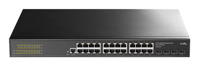 Cudy GS2024S2 switch di rete Gestito L2/L3 Gigabit Ethernet (10/100/1000) 1U Ne…
