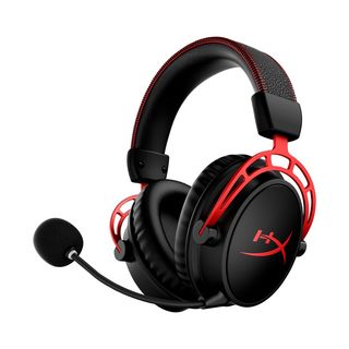 Cuffie wireless HyperX Cloud Alpha con microfono, nero-rosso