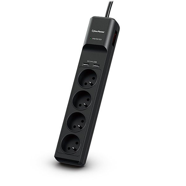 CyberPower P0420SUD0-FR protezione contro le sovratensioni Nero 4 presa(e) CA 2…
