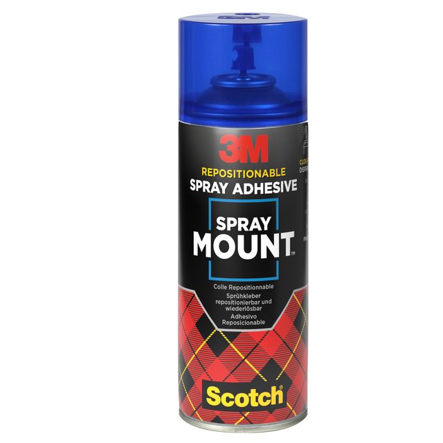 Colla spray 3M SprayMount™ permanente dopo l'asciugatura - 400 ml 7100296969