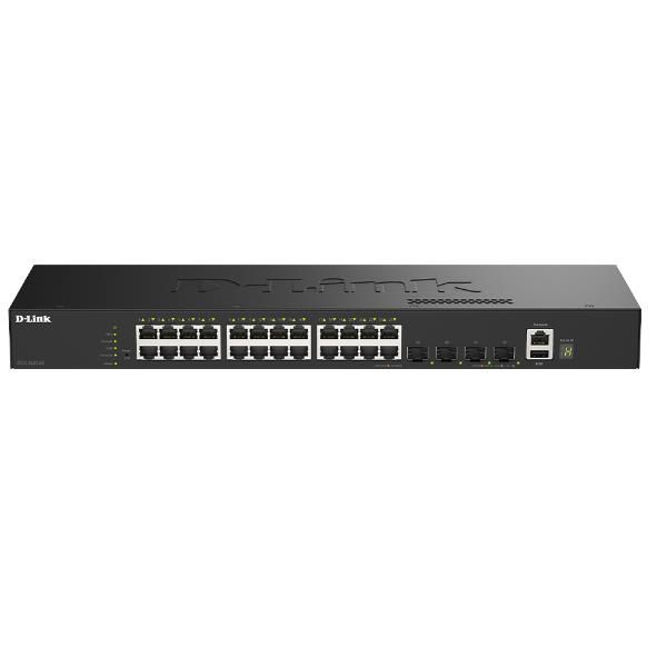 D-LINK 24 PORTS GE + 4 PORTS 10G SFP+