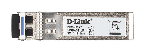 D-Link DEM-432XT modulo del ricetrasmettitore di rete Fibra ottica 10000 Mbit/s…